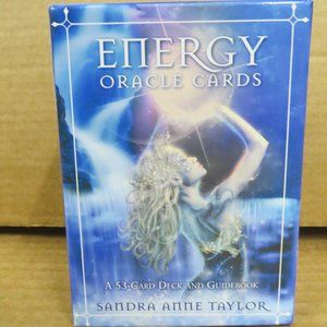 Energy Oracle Tarot Cards A 53-Card Deck and Guidebook COMPLETE EUC